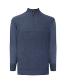 Manchester Suéter Pullover Cuello Zip - Manchester