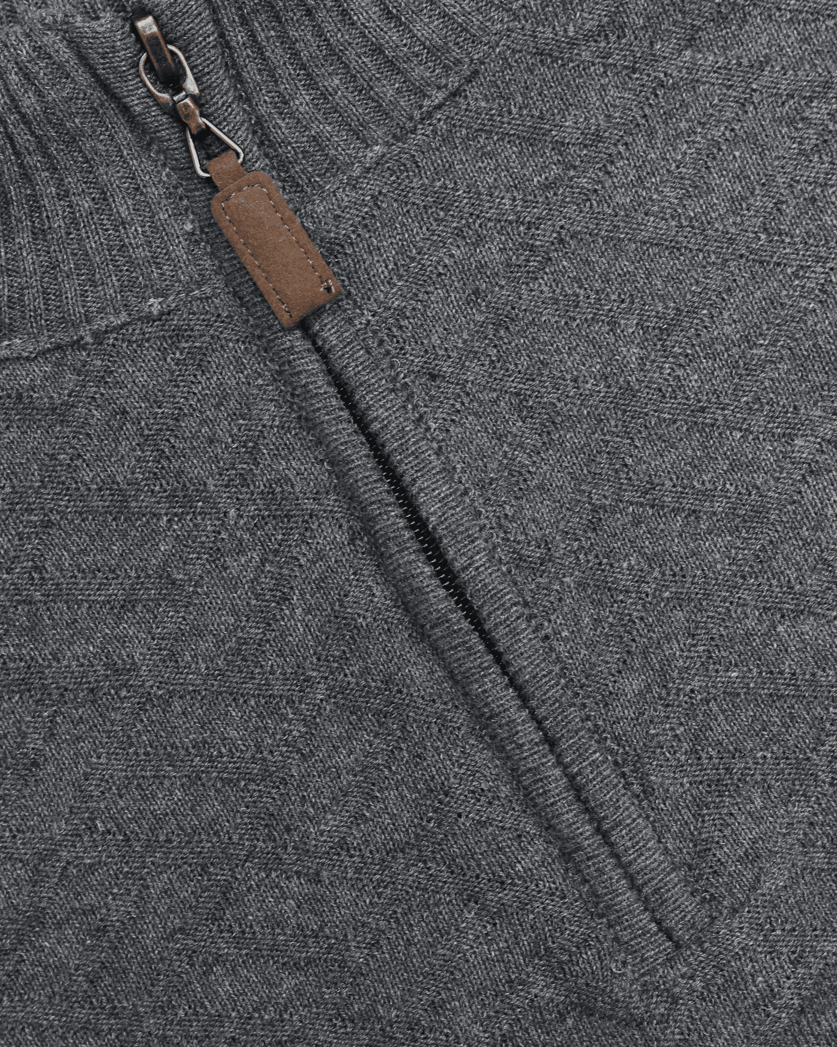 Manchester Sueter Tejido Cuello Alto Quarter - Zip - Manchester