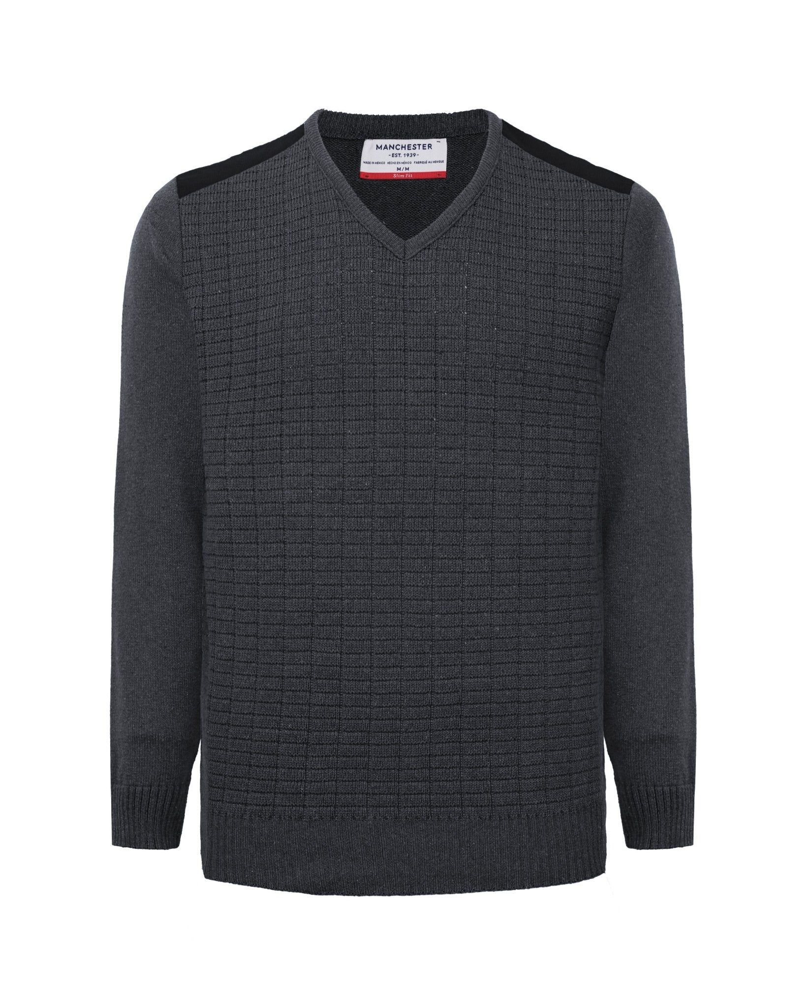 Manchester Suéter Tejido Slim Fit - Algodón - Poliéster - Manchester