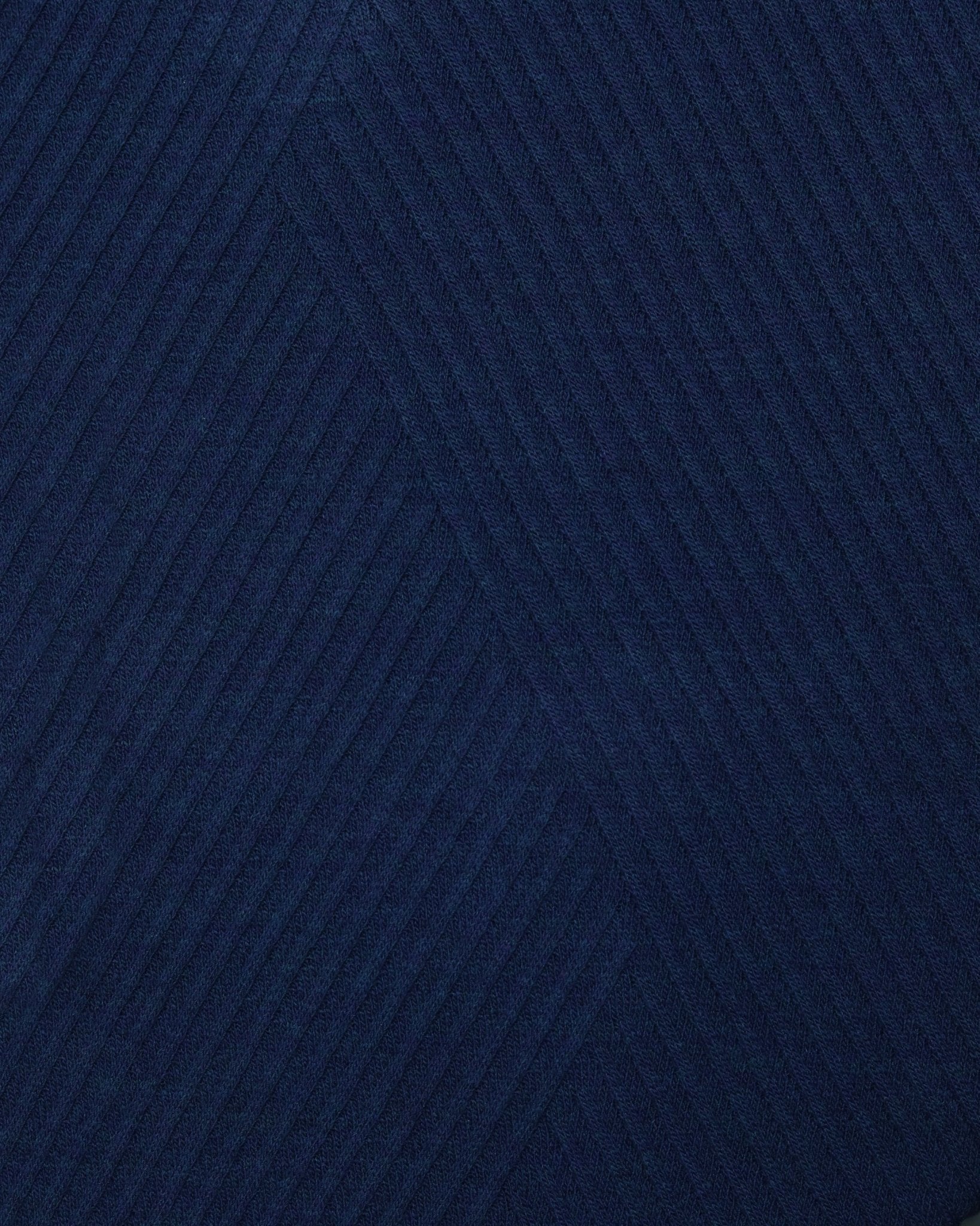 Manchester Sweater con Cuello Redondo y Tejido de Líneas Inclinadas - Manchester