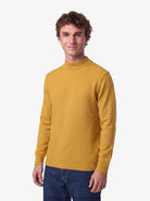 Manchester Sweater con Cuello Redondo y Tejido de Líneas Inclinadas - Manchester