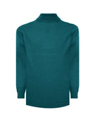 Manchester Sweater con Cuello Tortuga color turquesa para hombre