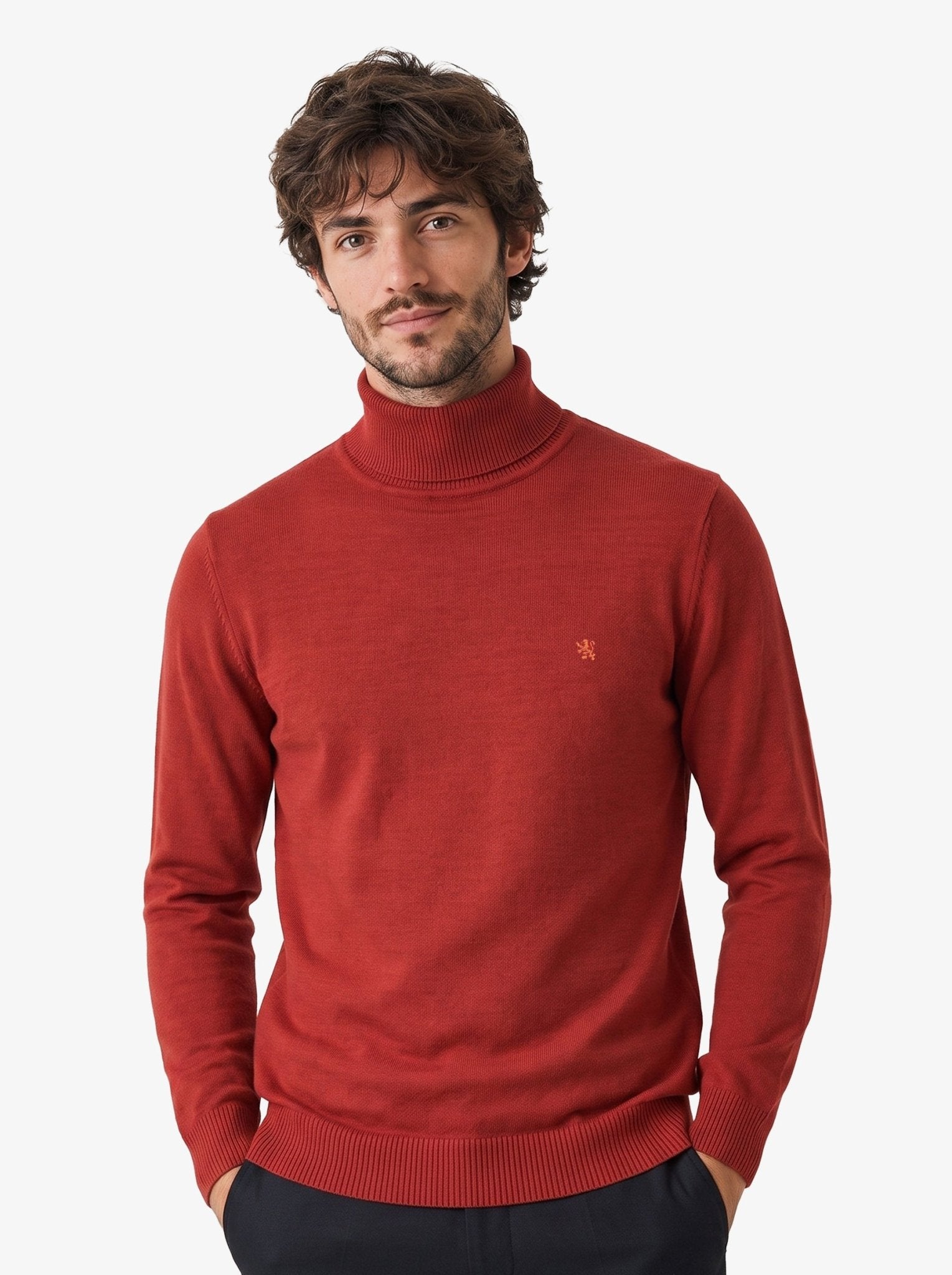 Manchester Sweater con Cuello Tortuga - Manchester