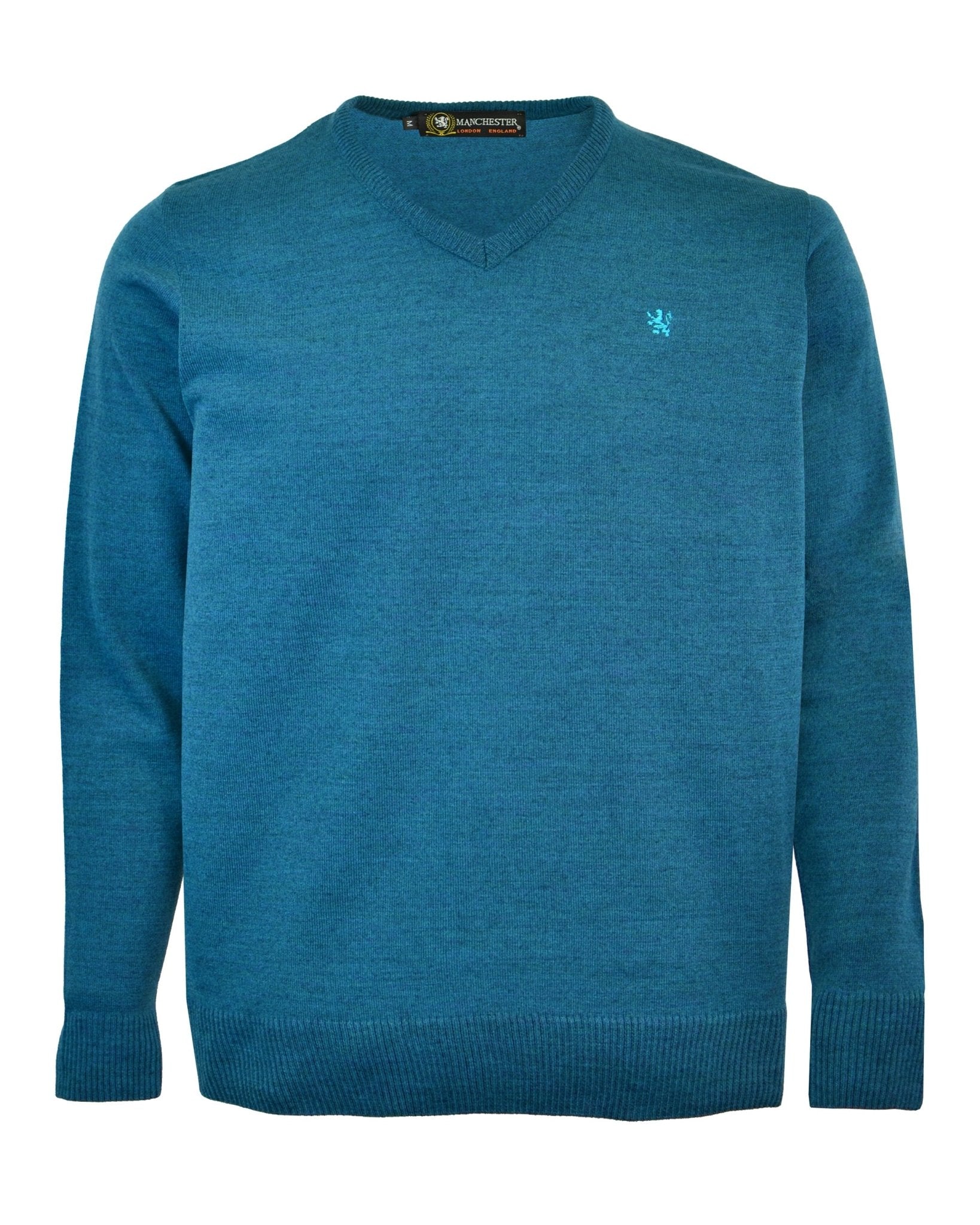Manchester Sweater con Cuello V Elegante - Manchester