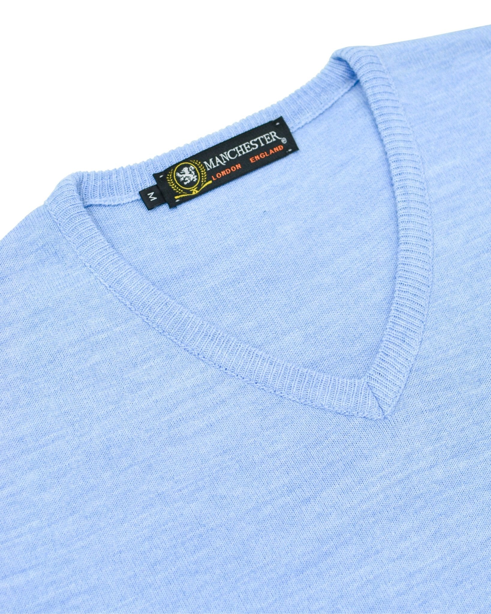 Manchester Sweater con Cuello V Elegante - Manchester