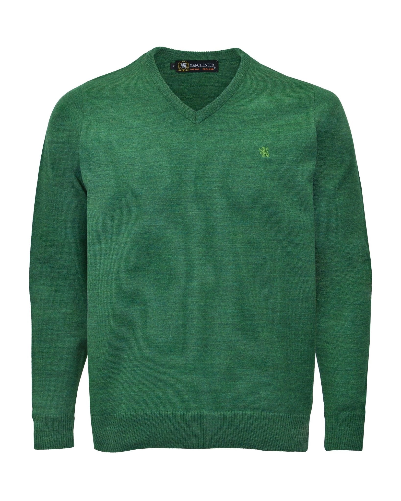 Manchester Sweater con Cuello V Elegante - Manchester