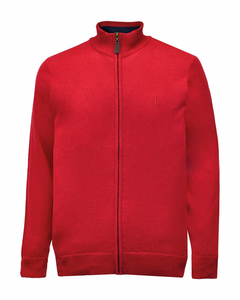 Manchester Sweater con Zipper y Cuello Mock - Manchester