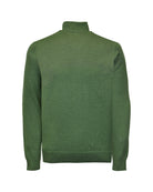 Manchester Sweater con Zipper y Cuello Mock - Manchester