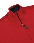 Manchester Sweater con Zipper y Cuello Mock - Manchester