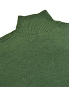 Manchester Sweater con Zipper y Cuello Mock - Manchester