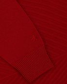 Manchester Sweater de Punto Rayas Sinuosas 100% Acrílico con Cuello V - Manchester