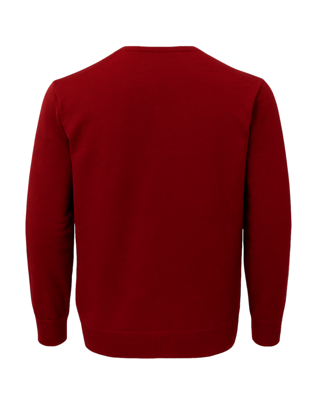 Manchester Sweater de Punto Rayas Sinuosas 100% Acrílico con Cuello V - Manchester