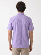Manchester Uxmal Guayabera Violeta Lisa - Manchester