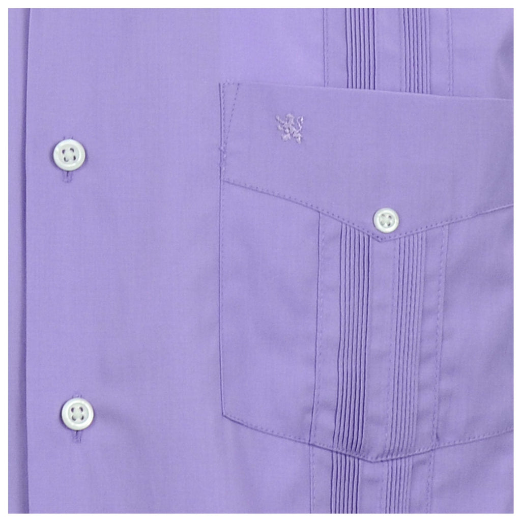 Uxmal By Manchester Guayabera Lisa 55% Algodón / 45% Poliéster - Manchester