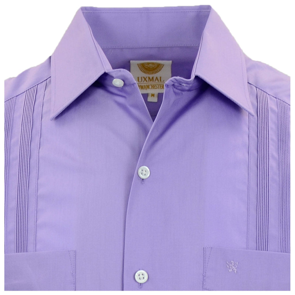 Uxmal By Manchester Guayabera Lisa 55% Algodón / 45% Poliéster - Manchester
